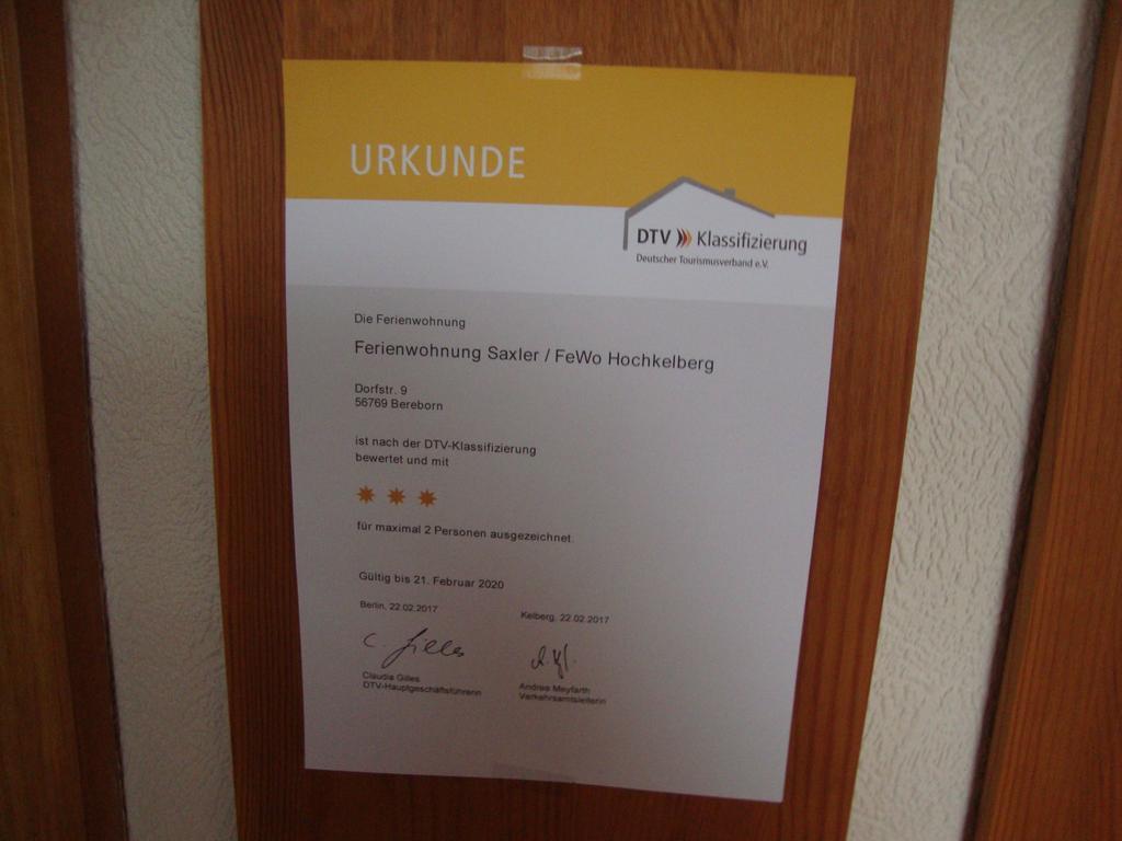 Eifelferienwohnungen "Familie Saxler" Bereborn Bagian luar foto